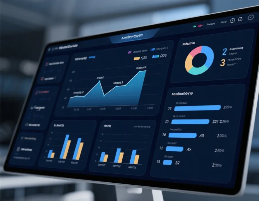 数据查询与图表概览示意图