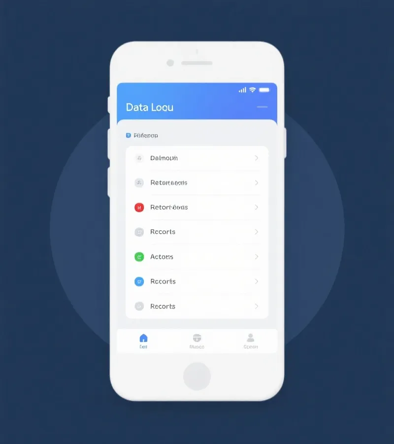 移动端开奖记录查询示意图